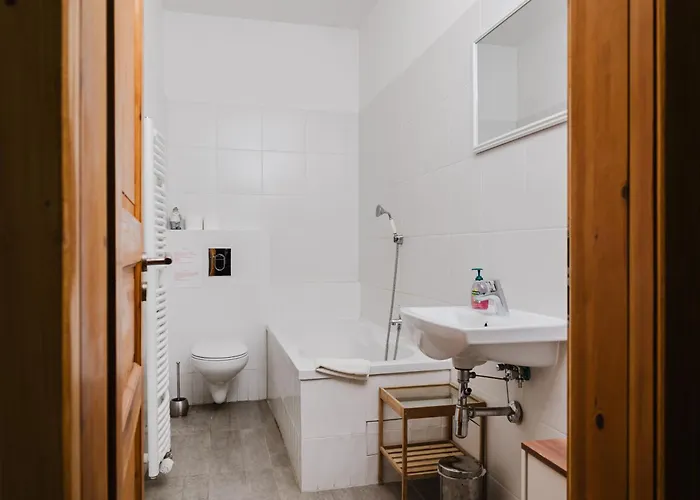 דירה Apartmenthaus Sternstrasse 6 דרזדן